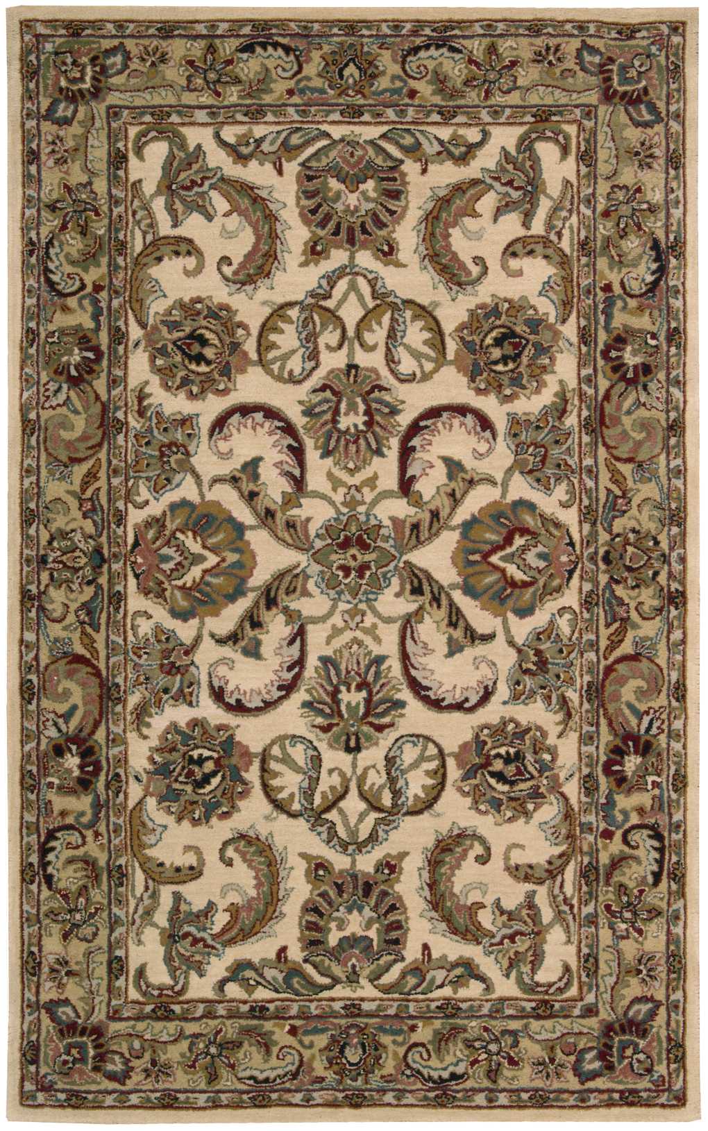 Nourison India House IH47 Beige 3'x5'  Area Rug
