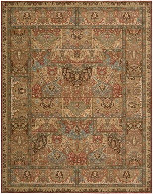 Nourison Living Treasures LI02 Multicolor 8'x11'   Rug