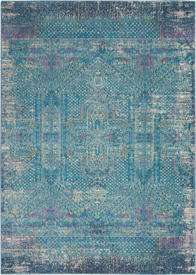 Nourison Passion 4'x6' Blue     Area Rug