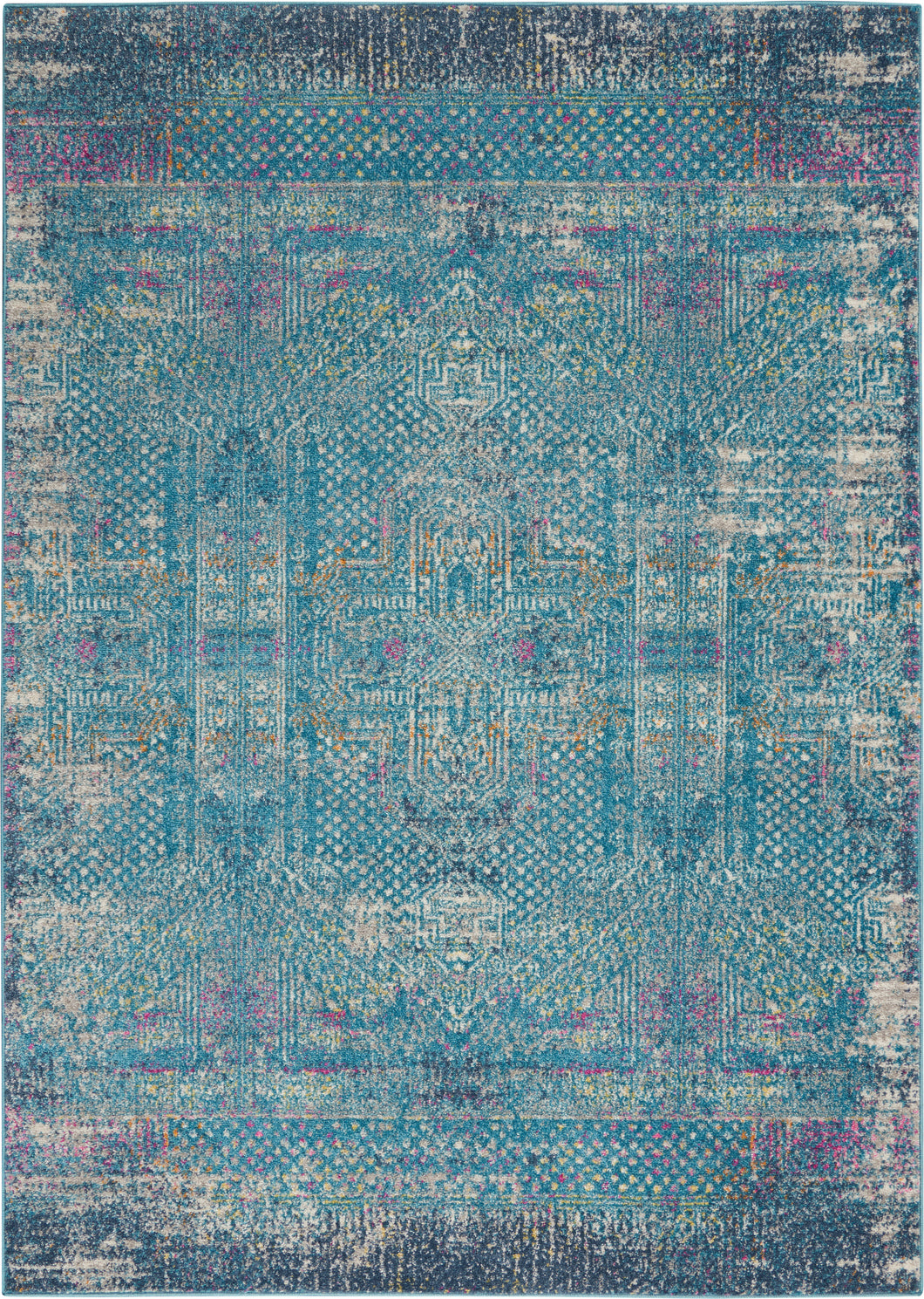 Nourison Passion 4'x6' Blue     Area Rug