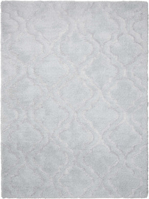 kathy ireland Home Light & Airy KIT01 Grey 5'x7'  Area Rug