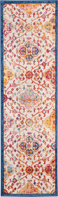 Nourison Persian Vintage  Bohemian Style 8' Runner Area Rug