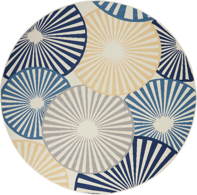 Nourison Grafix 8' Round    Area Rug