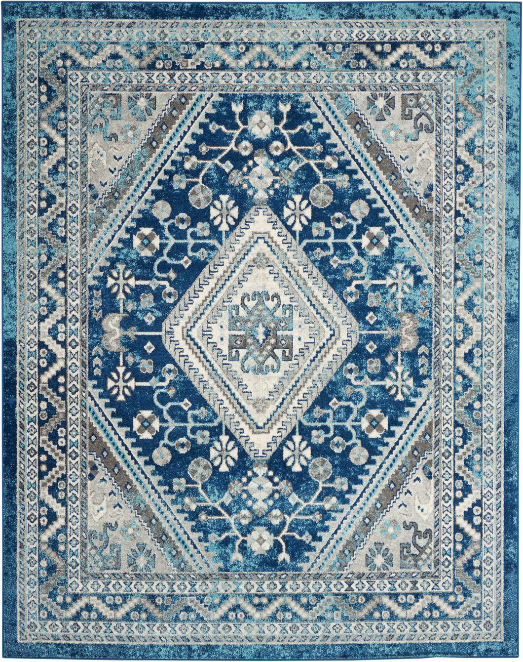 Nourison Persian Vintage 8' x 10' Bohemian Style Area Rug