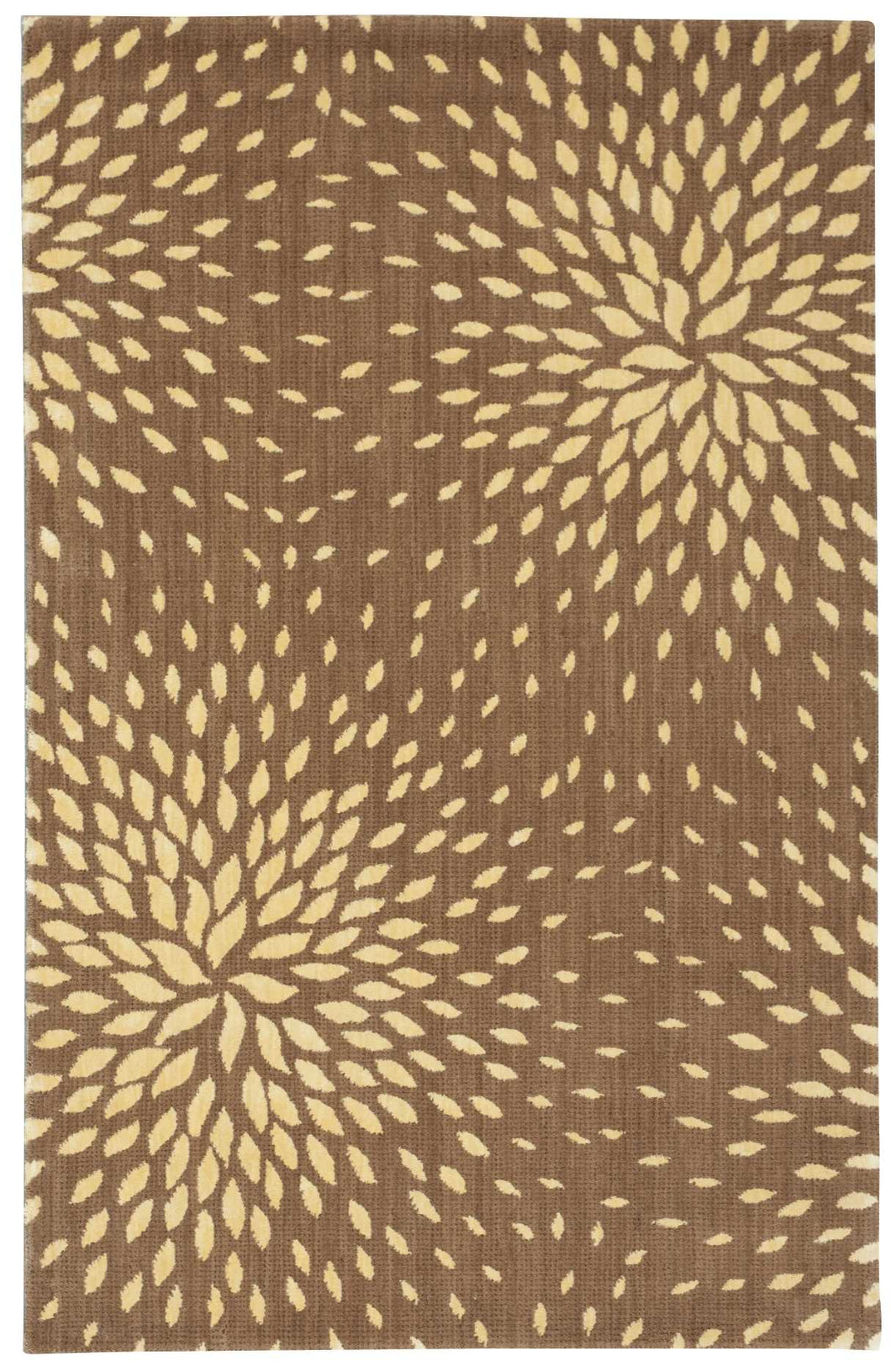 Nourison Capri CAP2 Brown 5'x8'  Area Rug