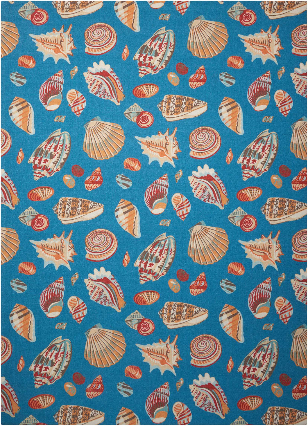 Waverly Sun N Shade SND22 Blue 8'x11'   Rug