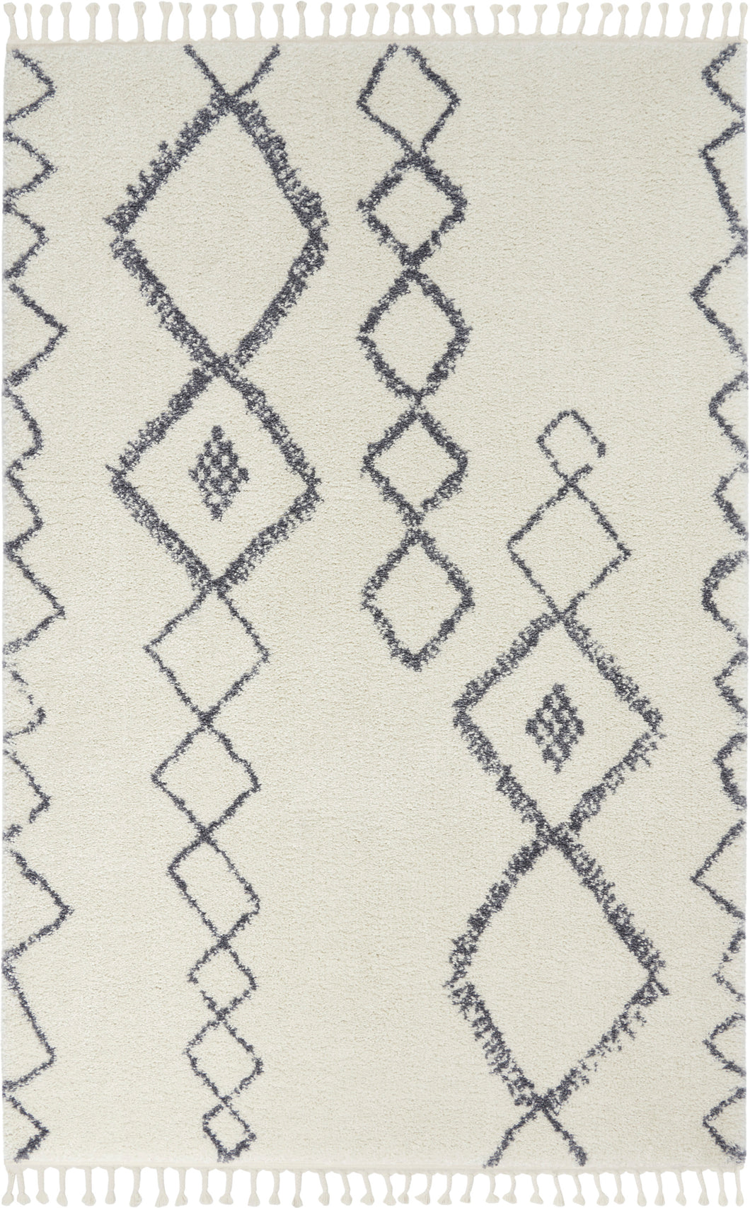 Nourison Serenity Shag 5' x 8'  Contemporary  Area Rug