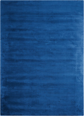 Calvin Klein Home Lunar LUN1 Blue 5'x8'  Area Rug
