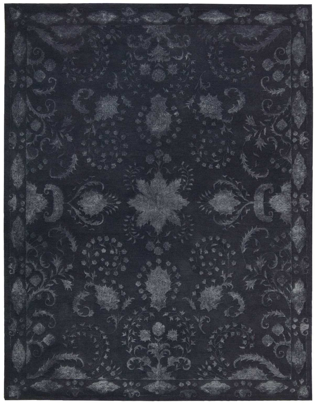 Nourison Symphony SYM11 Blue 8'x10'   Rug
