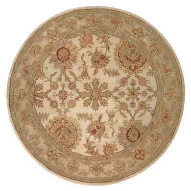 Nourison Jaipur JA27 Beige 8' Round   Rug