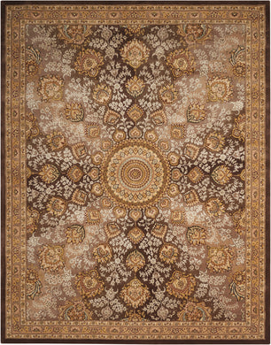 Nourison 2000 2319 Chocolate 8'x10'  Area Rug