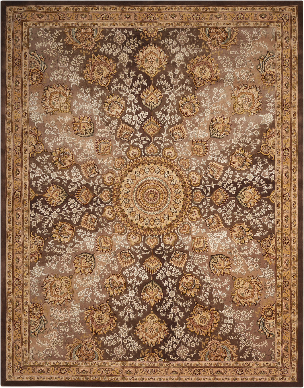 Nourison 2000 2319 Chocolate 8'x10'  Area Rug