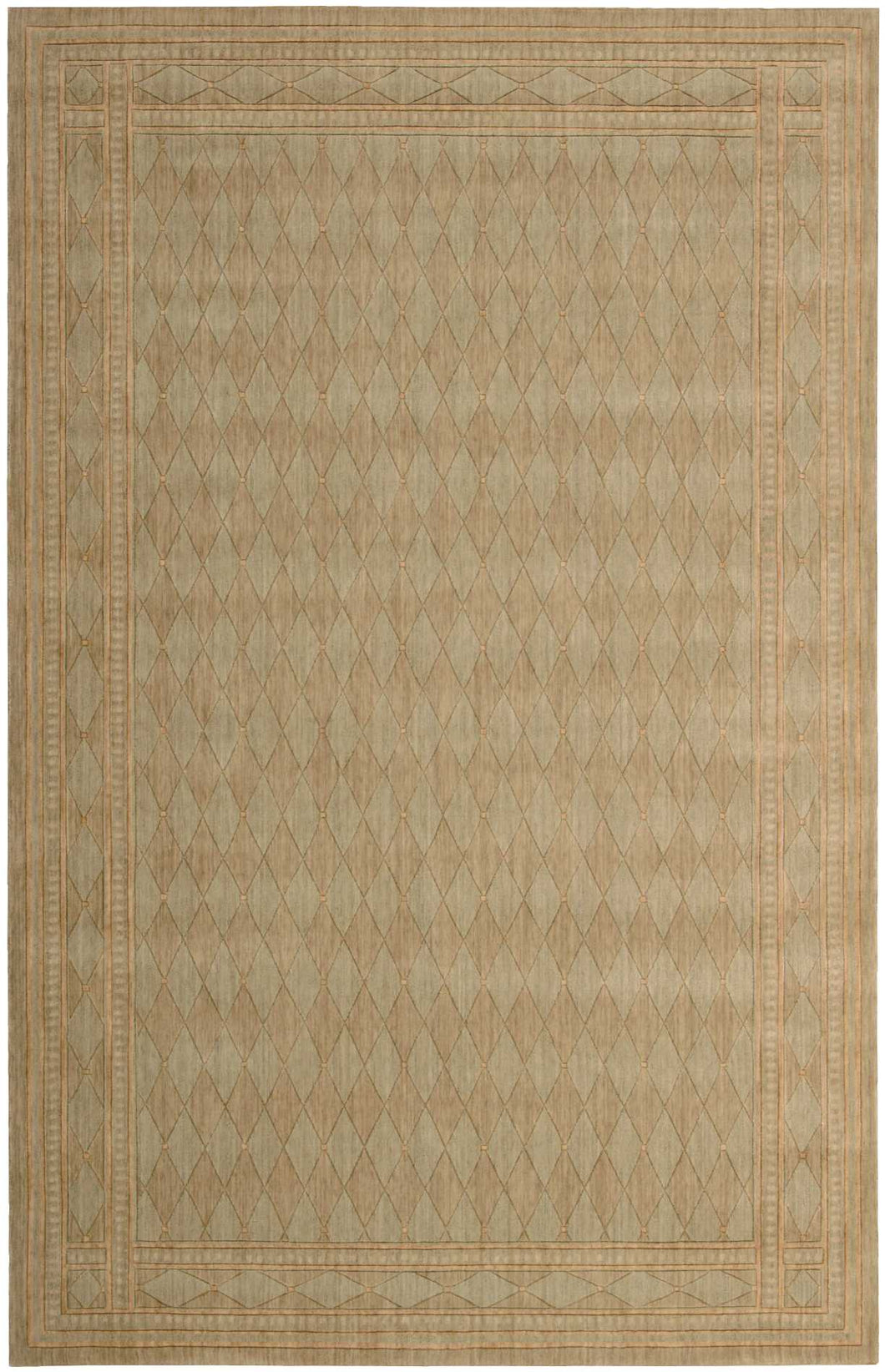 Nourison Cosmopolitan CS94 Green 8'x11'   Rug